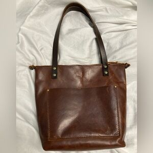 Sturdy real leather bag by Portland Leather Goods